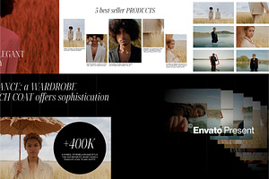 Elegant Typography Premiere Pro, a Social Media Template by Loin Studio