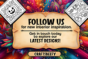 Bold Easy Spooky Cutie Coloring Page, a Seasonal Illustration by Craftsbeefy (Thumbnail 4 of 4)