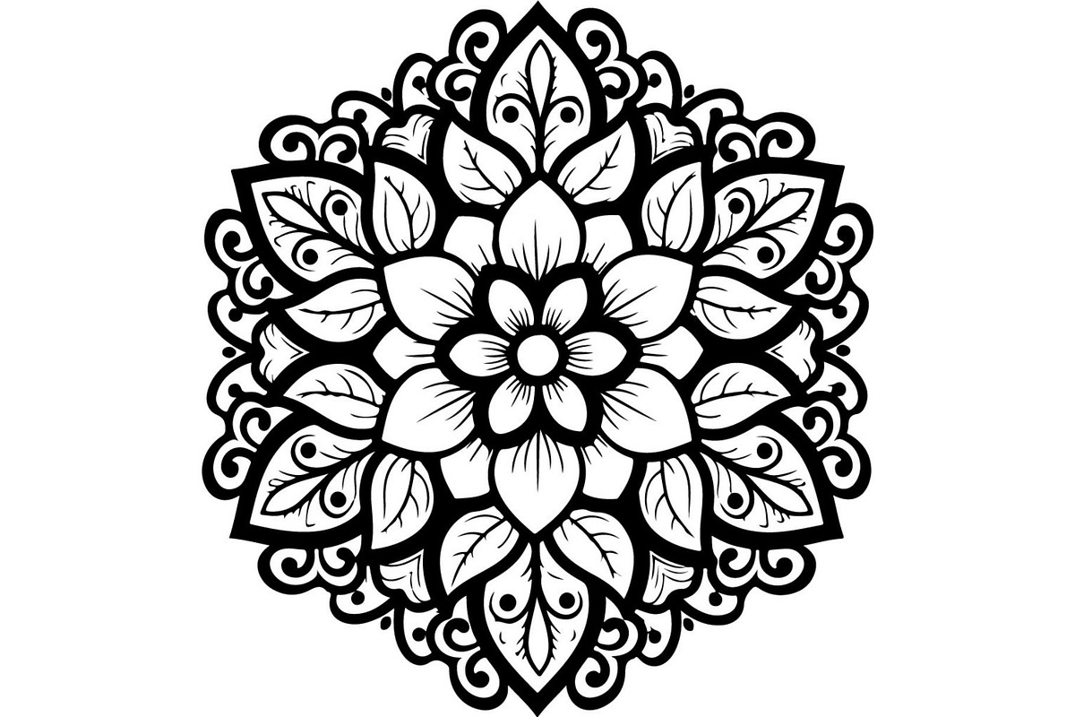 Decorative Mandala Bundle, a Decorative Illustration by Designer_Momina (Photo 16 of 16)