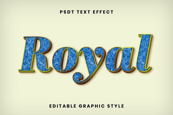 Elegant Mosaic Text Effect