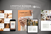 Canva Media Kit Template | Sia, a Stationery Template by Canva Creations Pro (Thumbnail 1 of 6)
