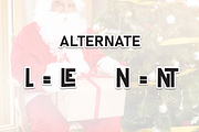 Simple Santa | Script Font, a Script Font by Scratchones (Thumbnail 8 of 9)