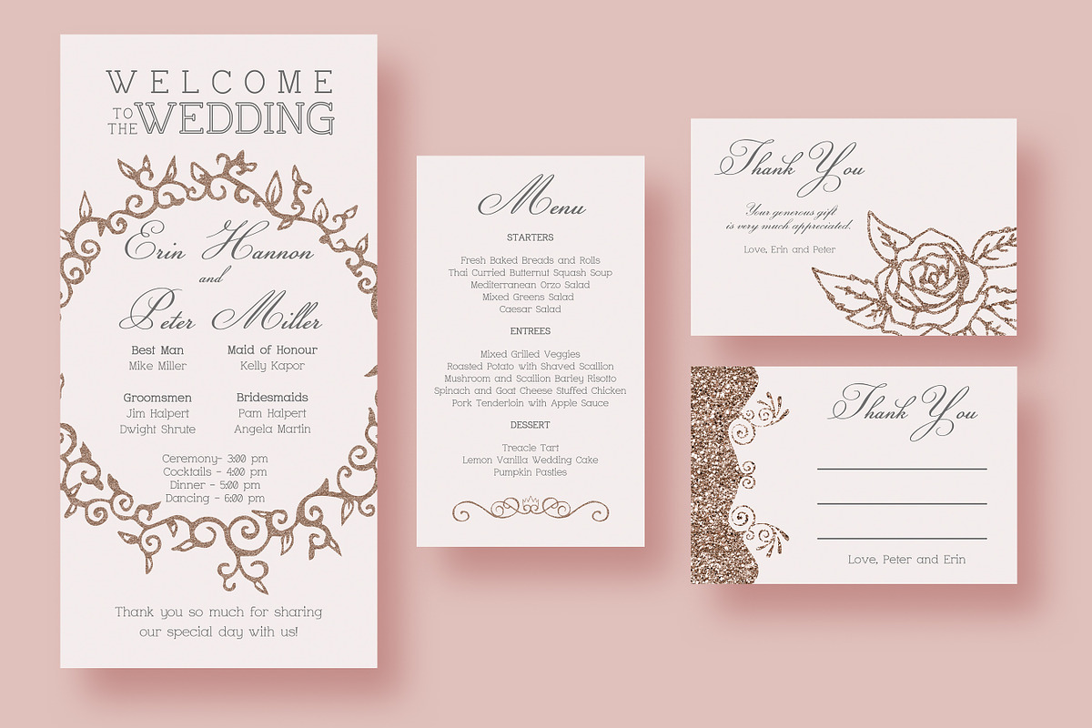 Fairy Tale Wedding Suite, an Invitation Template by Knotted Design (Photo 2 of 5)