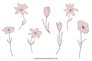 Dainty Floral Patterns Elements, a Pattern Graphic by Youandigraphics (Thumbnail 13 of 17)