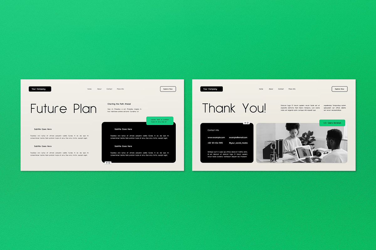 Photography Company Profile Keynote, a Presentation Template by graphicook (Photo 4 of 4)