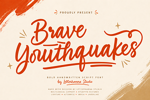 Brave Youthquakes Font