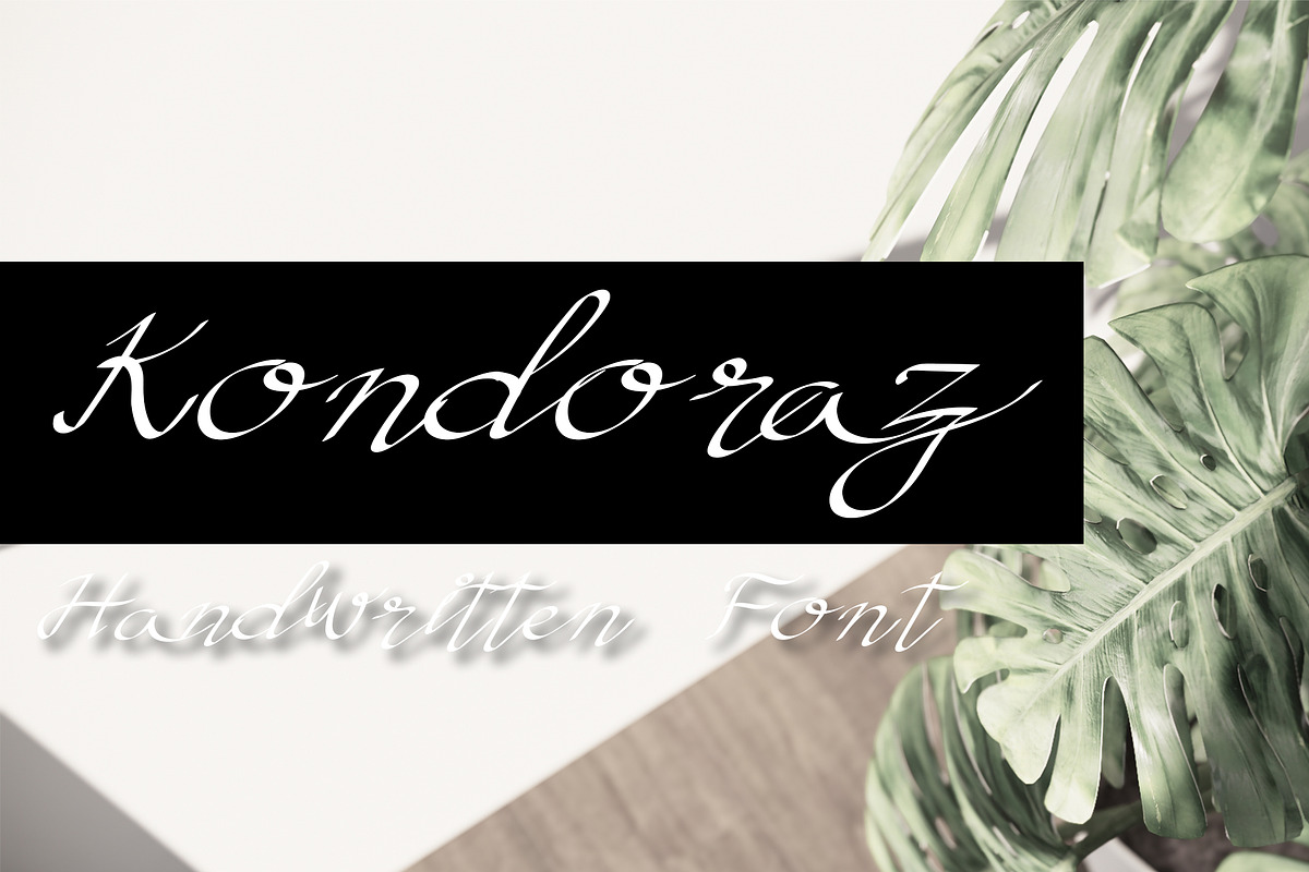 Kondoruz font