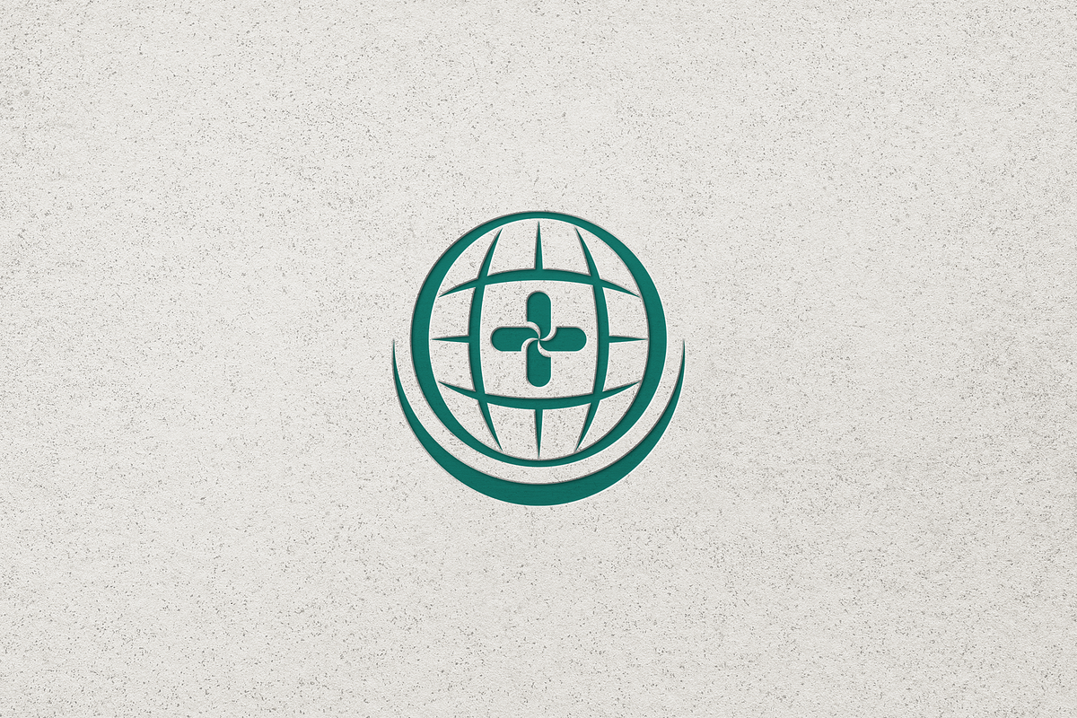 Minimalist Medical with Globe Logo, a Branding & Logo Template by Luxury Logos (Photo 4 of 4)