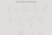 Floral Stamps for Procreate, a Brush Add-On by Andreen (Thumbnail 4 of 10)