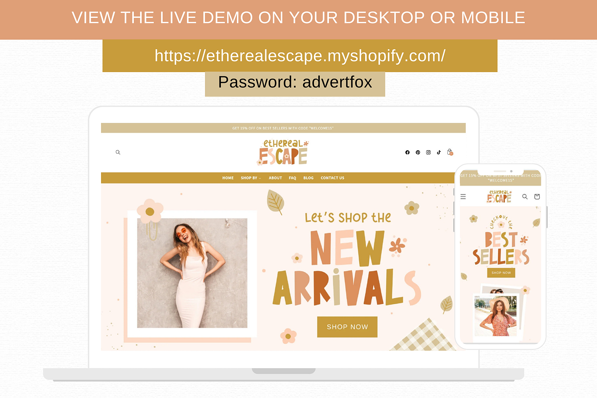 Sage Green Shopify Theme, a Shopify Template by AdvertFox (Photo 6 of 10)