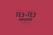 Budan - Display Font, a Font by Visio studio (Thumbnail 12 of 12)