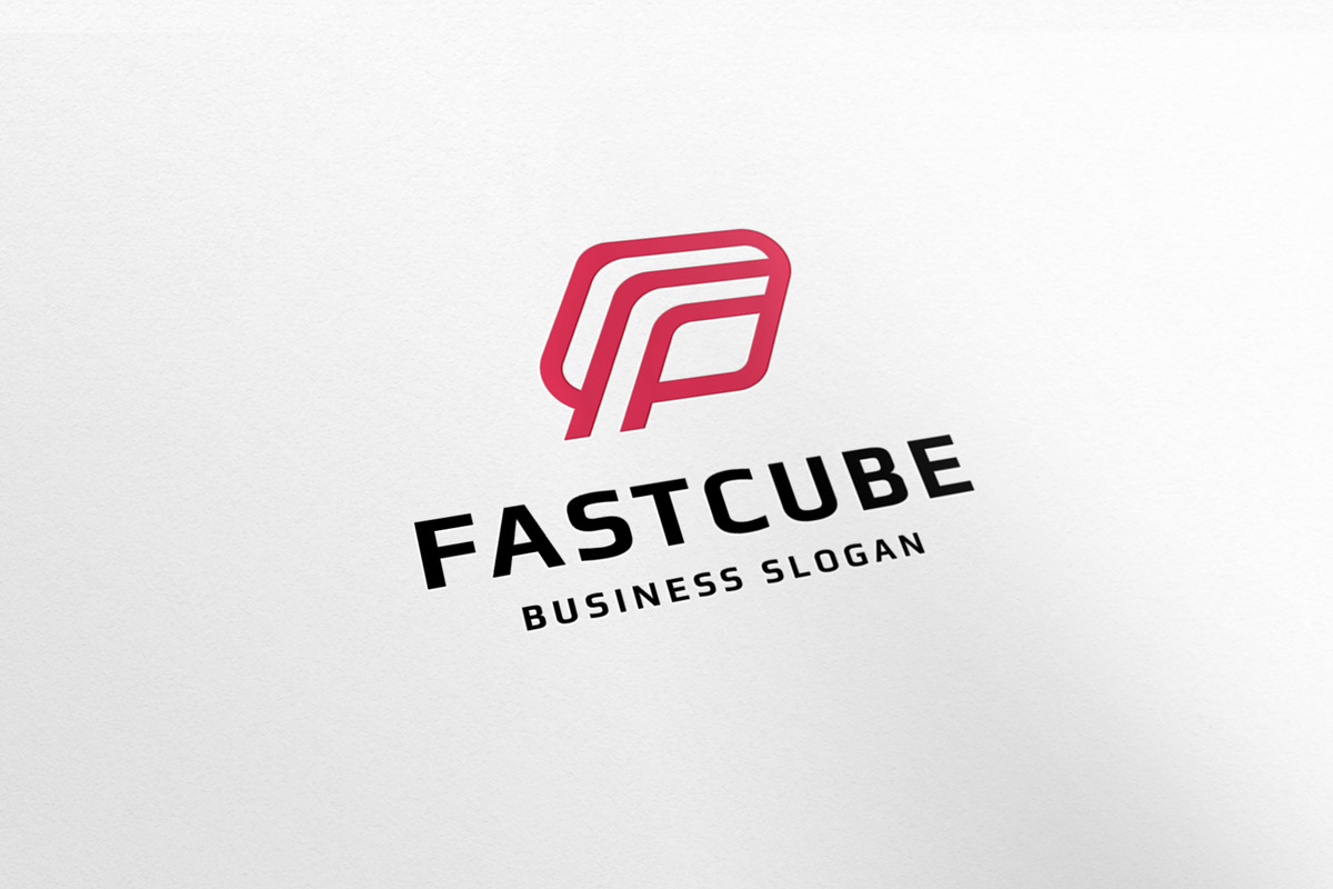 Fast Cube Letter F Logo, a Branding & Logo Template by Design_Planet (Photo 2 of 5)