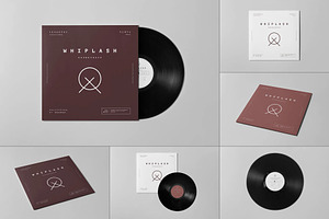 Vinyl Mock-up, a Product Mockup by zippypixelstudio