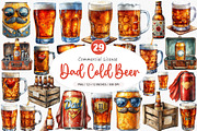 Dad Needs a Cold Beer PNG, an Illustration by SinaCreation (Thumbnail 1 of 5)