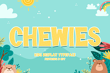 Chewies - Kids Display Typeface