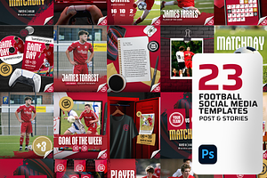 23 Sports Social Media Template