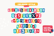 New Collage colored font, a Slab Serif Font by kaer_shop (Thumbnail 2 of 12)