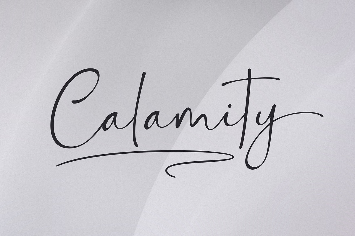 Bontana - Elegant Calligraphy Font, a Script Font by Flawless And Co (Photo 7 of 10)