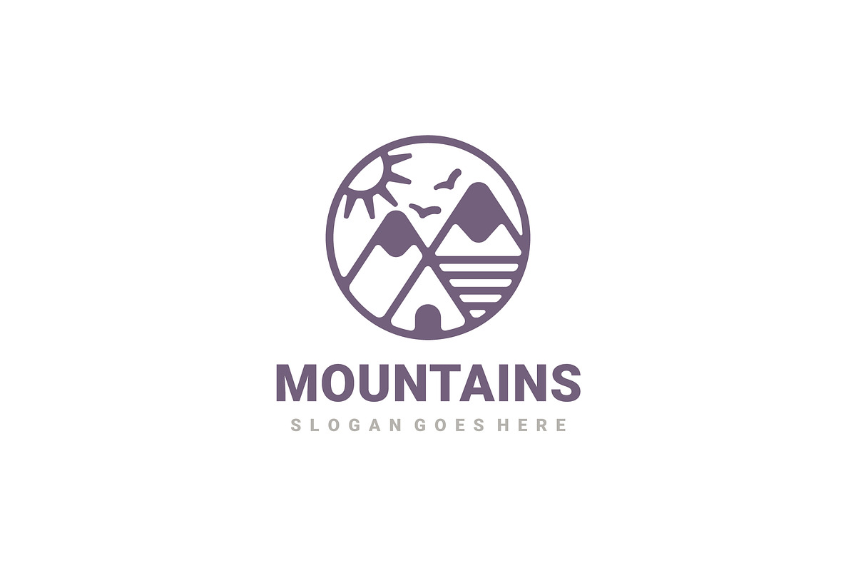 Outdoor Adventure & Nature Logo, a Branding & Logo Template by 3ab2ou (Photo 1 of 2)