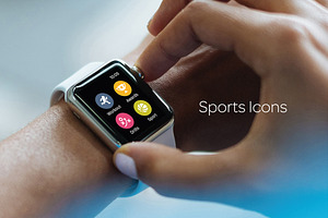 Circle Icons: Sports