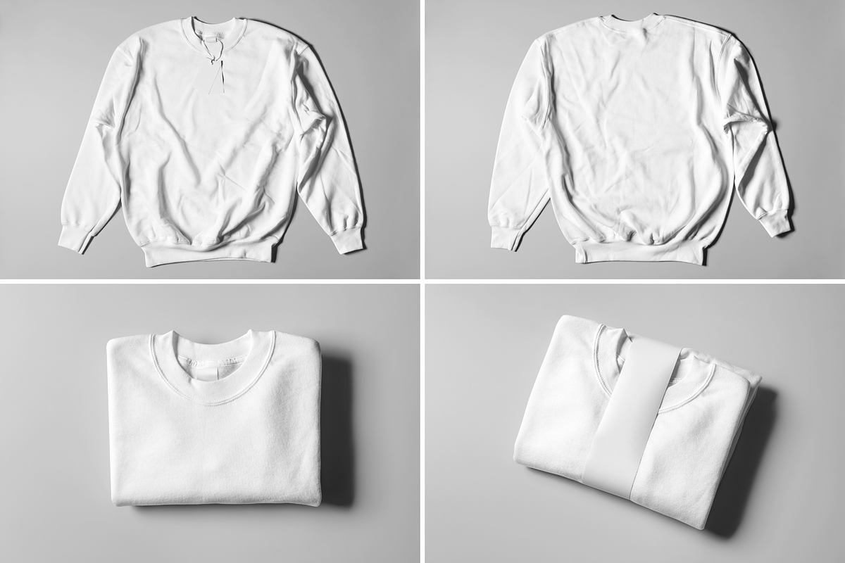Crewneck Sweater Mock-up, a Hoody Mockup by BLISS DESIGN (Photo 2 of 4)