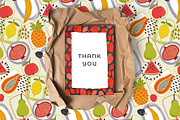 Fruits and Vegetables. Vector set, a Food Illustration by Molly art (Thumbnail 13 of 13)