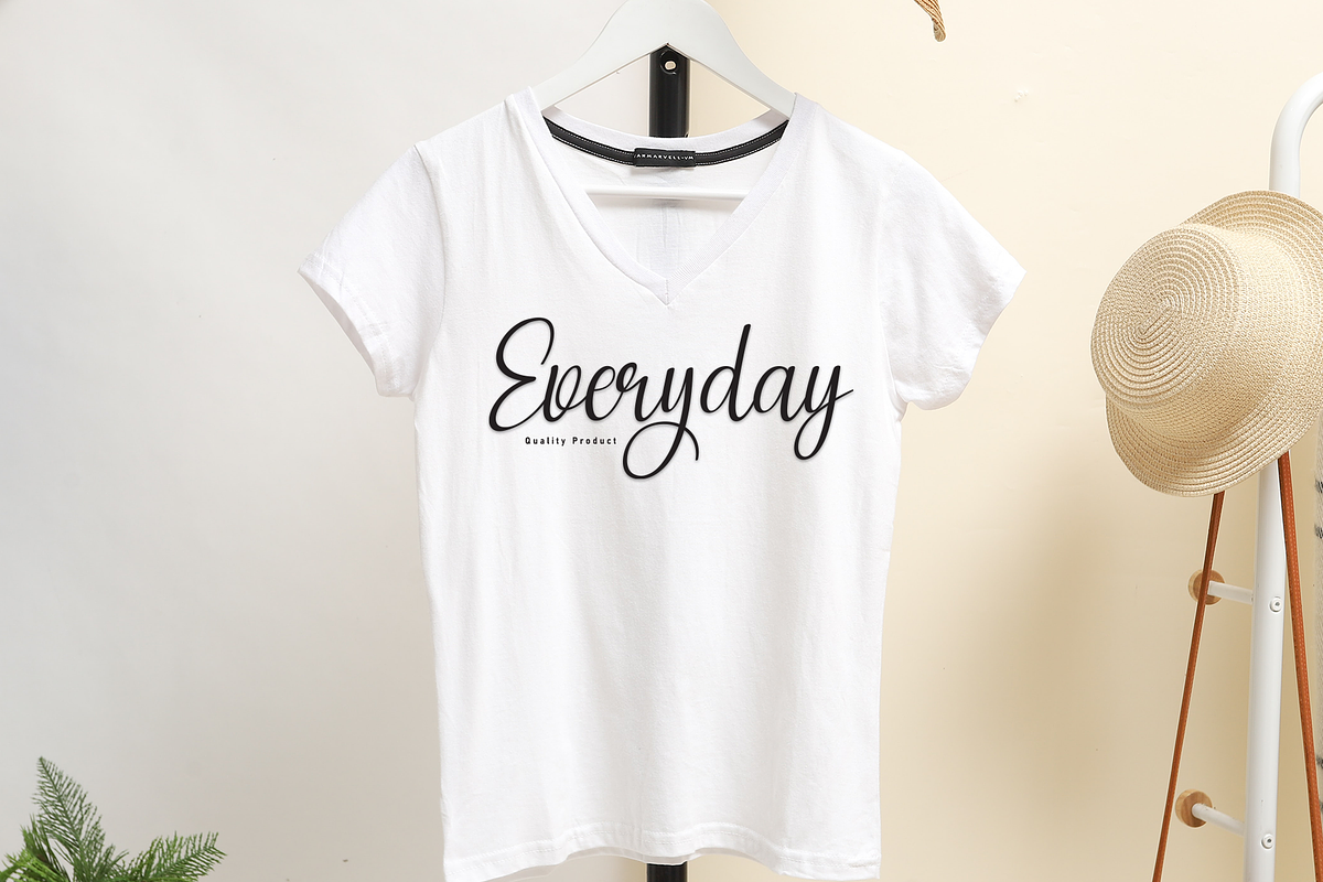 Happy Holiday | Script Font, a Handwritten Font by Scratchones (Photo 5 of 9)