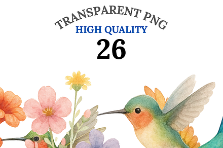 26 Hummingbird Clipart