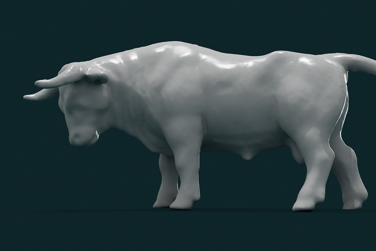 Bull 2, an Animal 3D Model by Giimann (Photo 8 of 8)