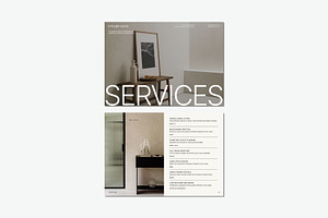 Services Guide / Brochure Template