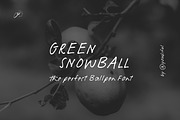 Green snowball Ballpoint Pen Font, a Handwritten Font by youdiful creation (Thumbnail 2 of 5)