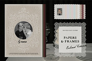 Paper Aesthetic Bundle: 10 in 1, an Object Graphic by Purple (Thumbnail 12 of 21)