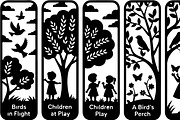 Nature Kids & Birds Panel Set, an Illustration by BIPLOB EXPERT (Thumbnail 7 of 7)