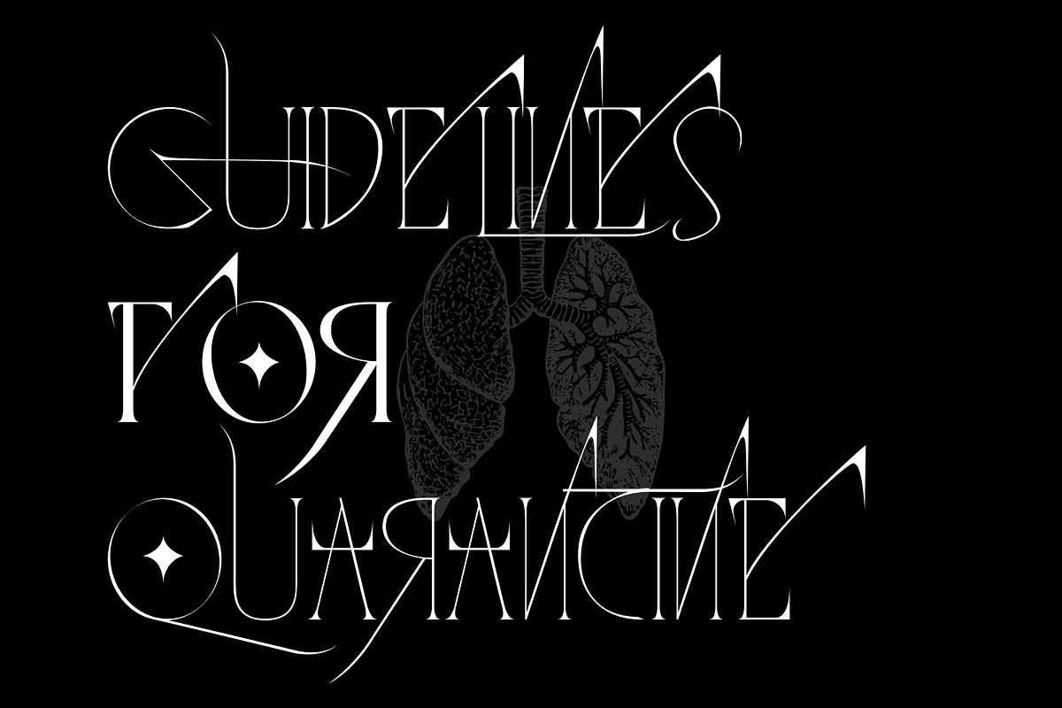 QUARANTINE REGULATIONS FONT, a Serif Font by 177Studio (Photo 2 of 7)