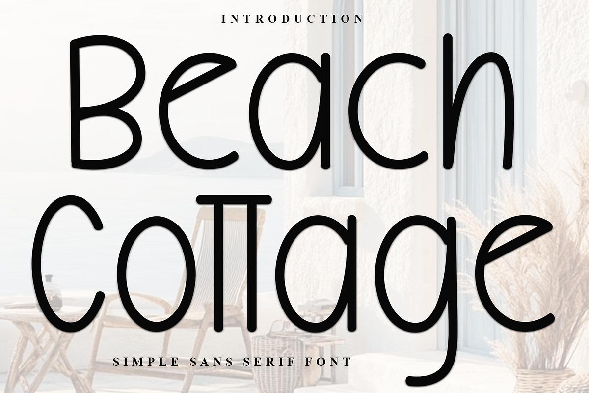 Beach Cottage, a Sans Serif Font by InermediaSTUDIO (Photo 1 of 7)