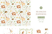 Woodland Watercolor Illustrations, an Animal Illustration by Liliia Polos Illustration (Thumbnail 12 of 16)