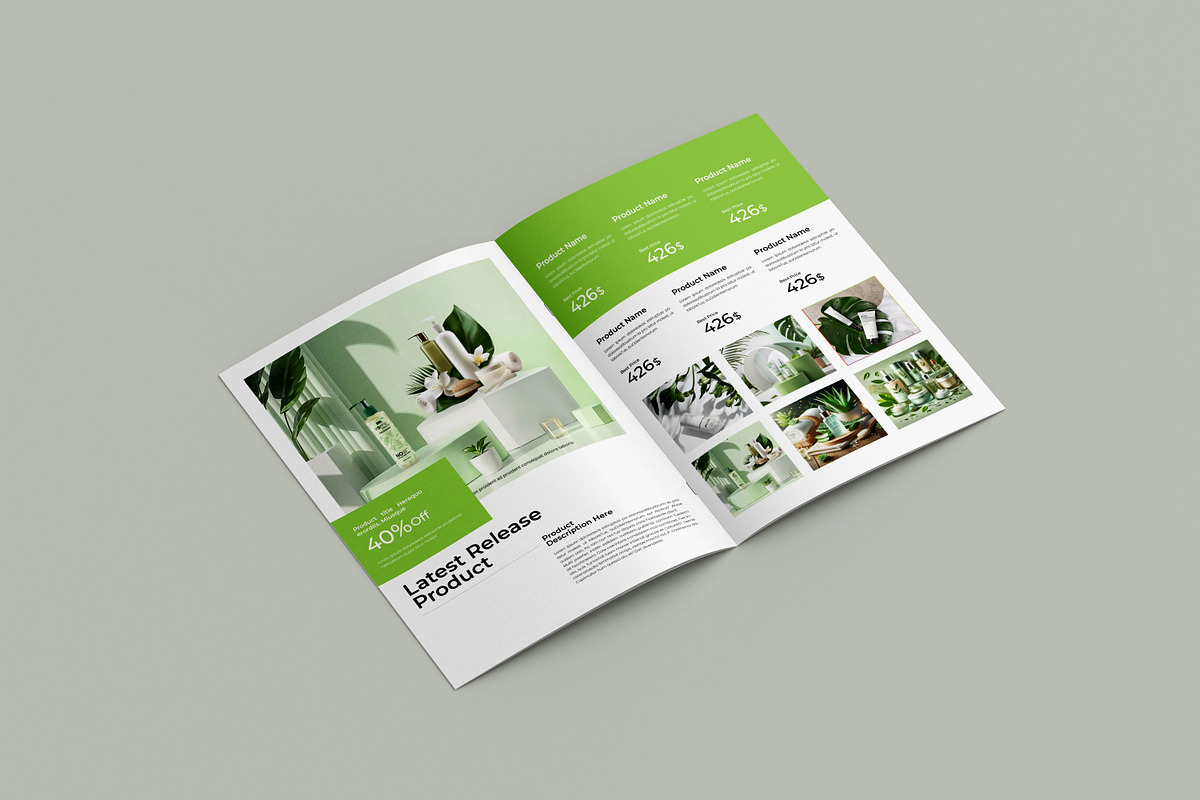 Product Catalog Template, a Brochure Template by Slide-Agency (Photo 9 of 10)
