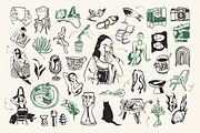Modern Art Illustrations, an Object Graphic by iStar Design (Thumbnail 3 of 13)