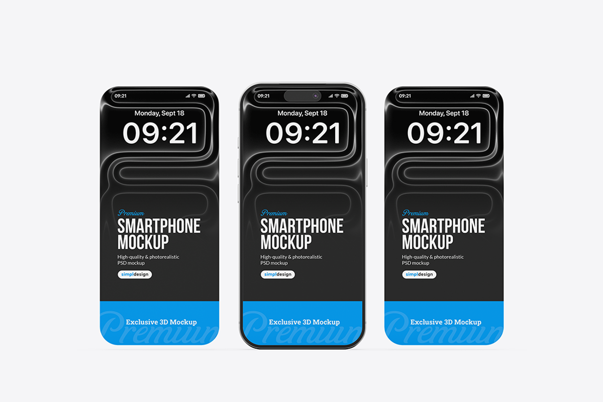 iPhone 17 Pro Max Mockup, an iPhone Mockup by SimplDesign (Photo 7 of 11)