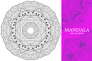 Mandalas for coloring 14, an Object Graphic by Watercolor fantasy (Thumbnail 8 of 9)