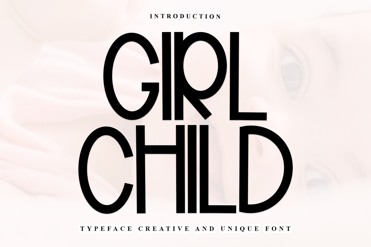 Girl Child, a Serif Font by InermediaSTUDIO (Photo 1 of 7)