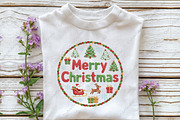Merry Christmas Crochet Coquette PNG, an Illustration by CraftArtStudio (Thumbnail 2 of 4)