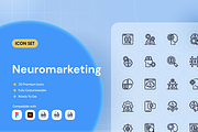 Neuromarketing Icon Set, an Outline Icon by Nathaya Studio (Thumbnail 1 of 2)
