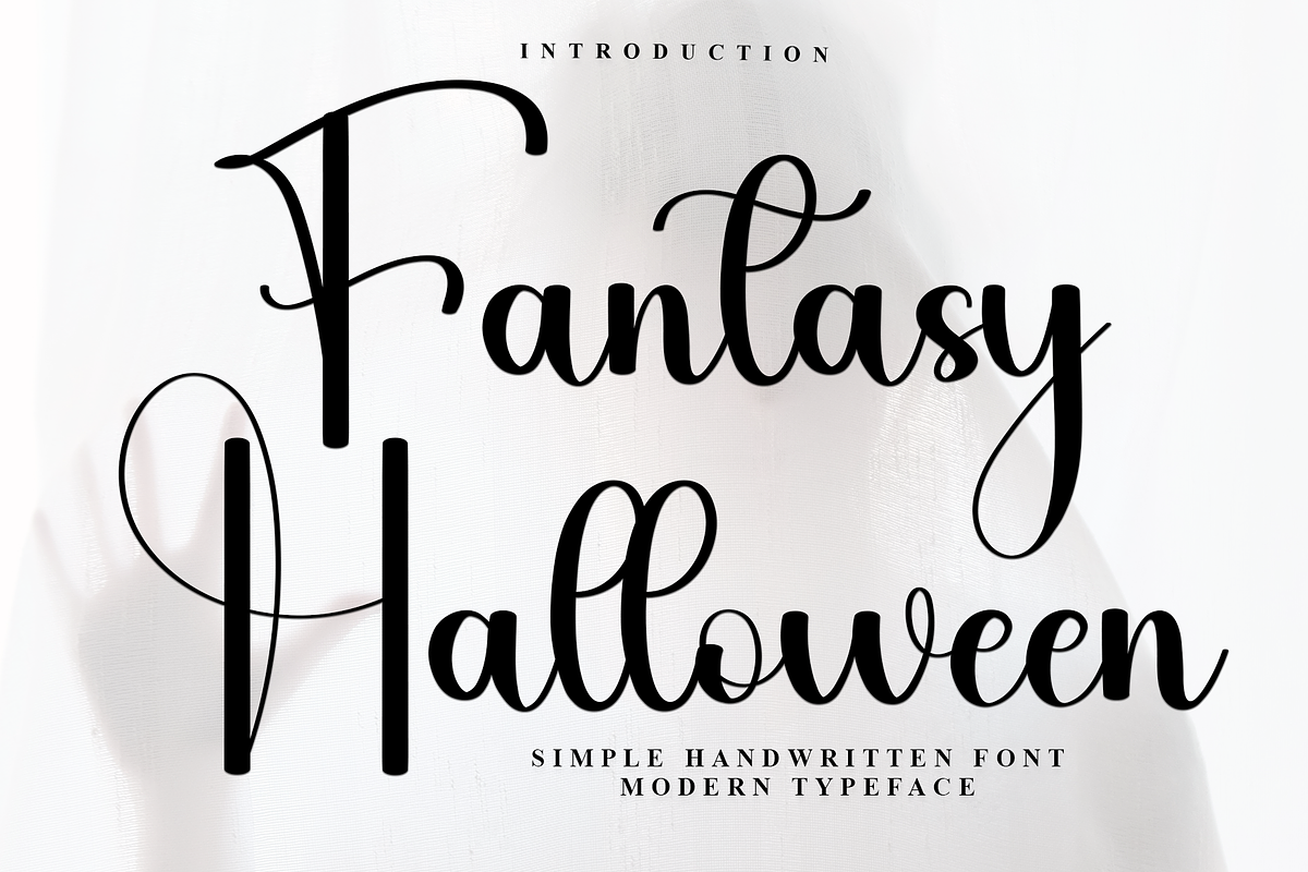 Fantasy Halloween, a Handwritten Font by InermediaSTUDIO (Photo 1 of 7)