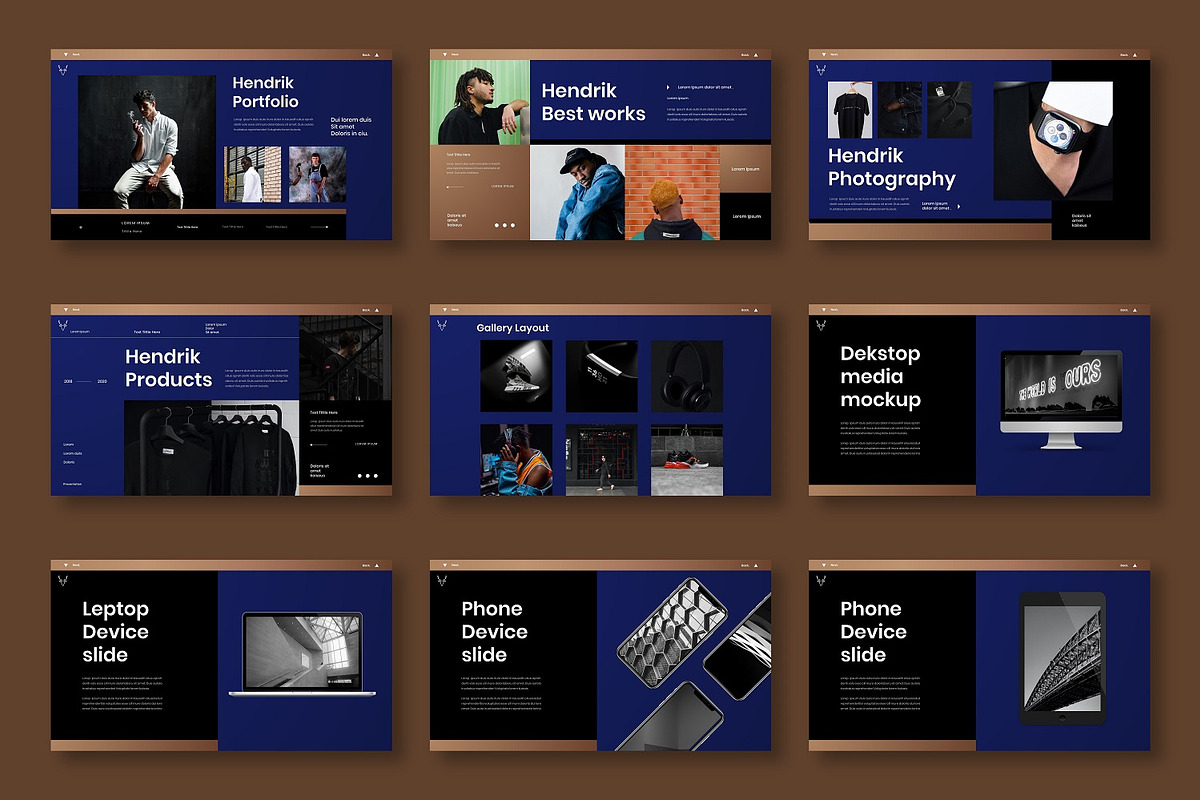 Hendrik – Business PowerPoint, a Presentation Template by Dens Creative Studio (Photo 4 of 6)