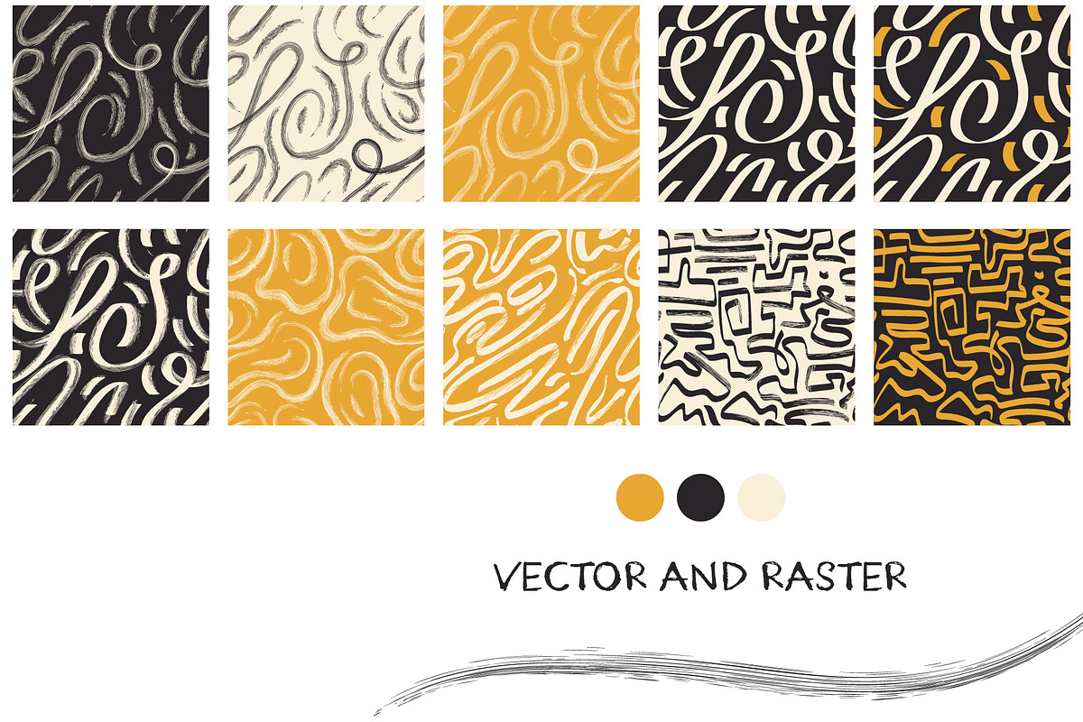 Soft Geometry Collection, a Pattern Graphic by Zim Varezhkin (Photo 3 of 9)