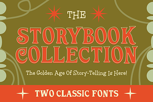 Mid Mod Storybook Font Pack, a Serif Font by Jeffry Macpherson Visuals