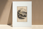 VINTAGE ENGRAVING LANDSCAPES, an Illustration by Luna Dreams (Thumbnail 5 of 6)