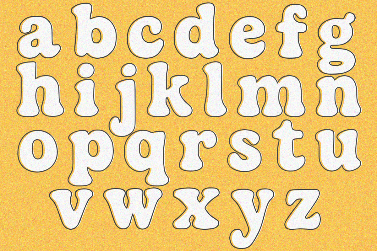 Mells | 3 Vesion Groovy Handwritten, a Handwritten Font by Natural Ink Studio (Photo 8 of 10)