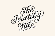 Pointed Pen Procreate Brush, a Brush Add-On by The Scratchy Nib (Thumbnail 6 of 10)
